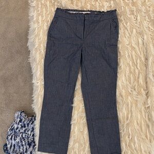 J. Crew Blue Wide Leg Pants